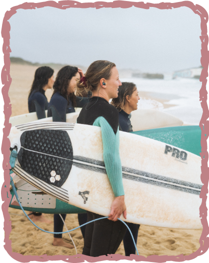 Past: With Johanne Defay in Seignosse, France