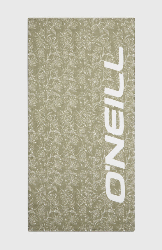 Seacoast Towel | Green Textured Jungle