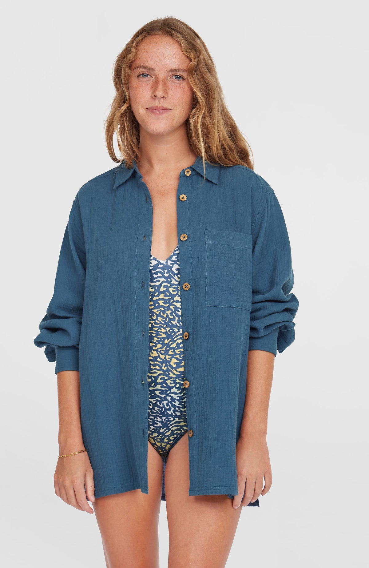 Brenda Shirt | Copen Blue