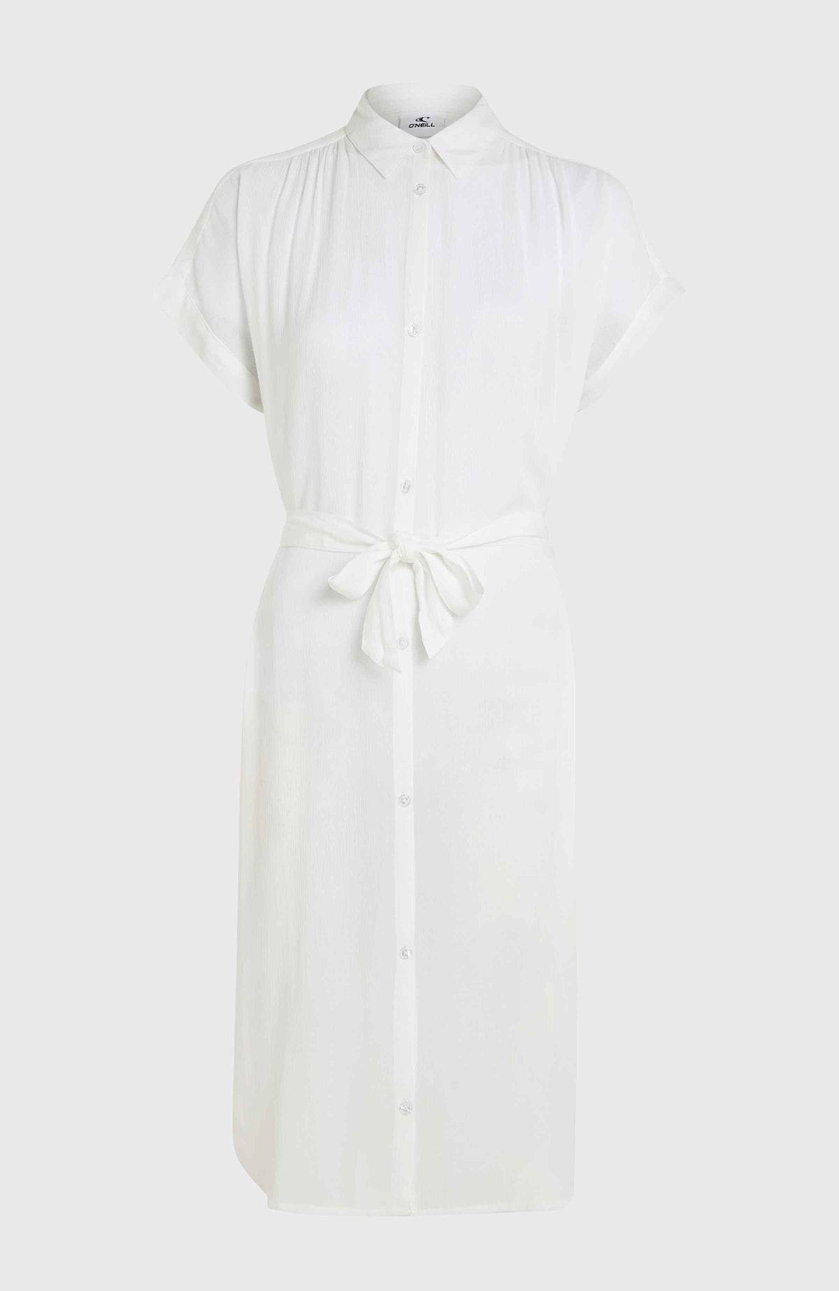 Cali Beach Shirt Dress | Snow White