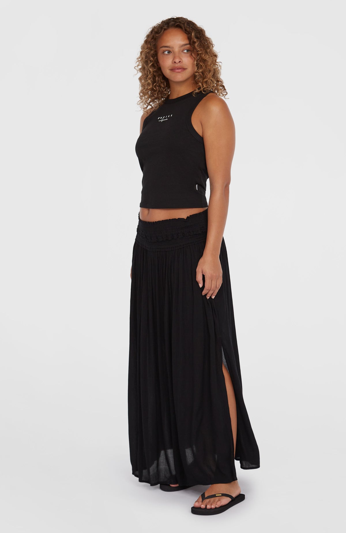 Devyn Maxi Skirt | Black Out
