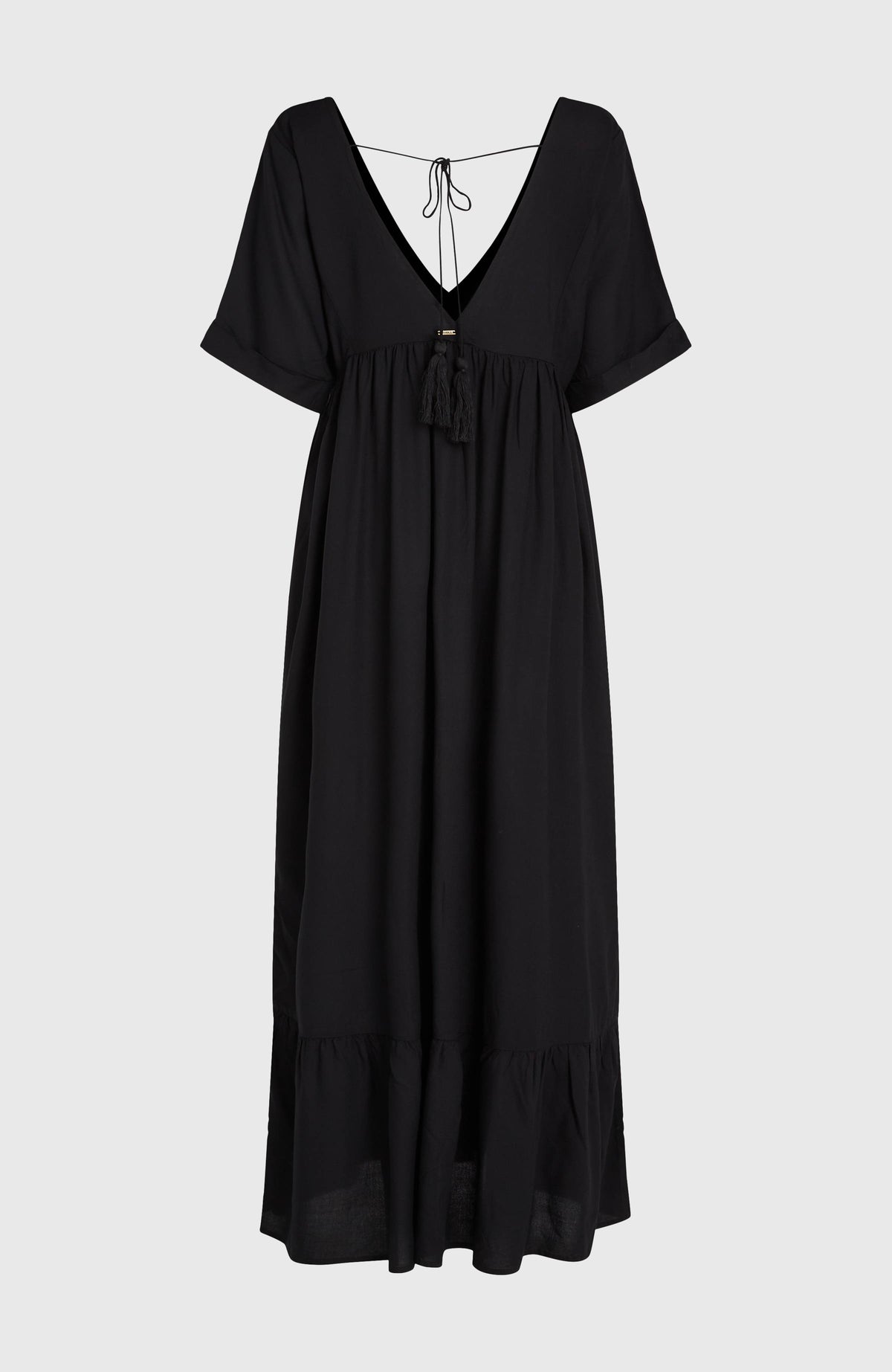 Women of the Wave Maxi Dress | Black Out