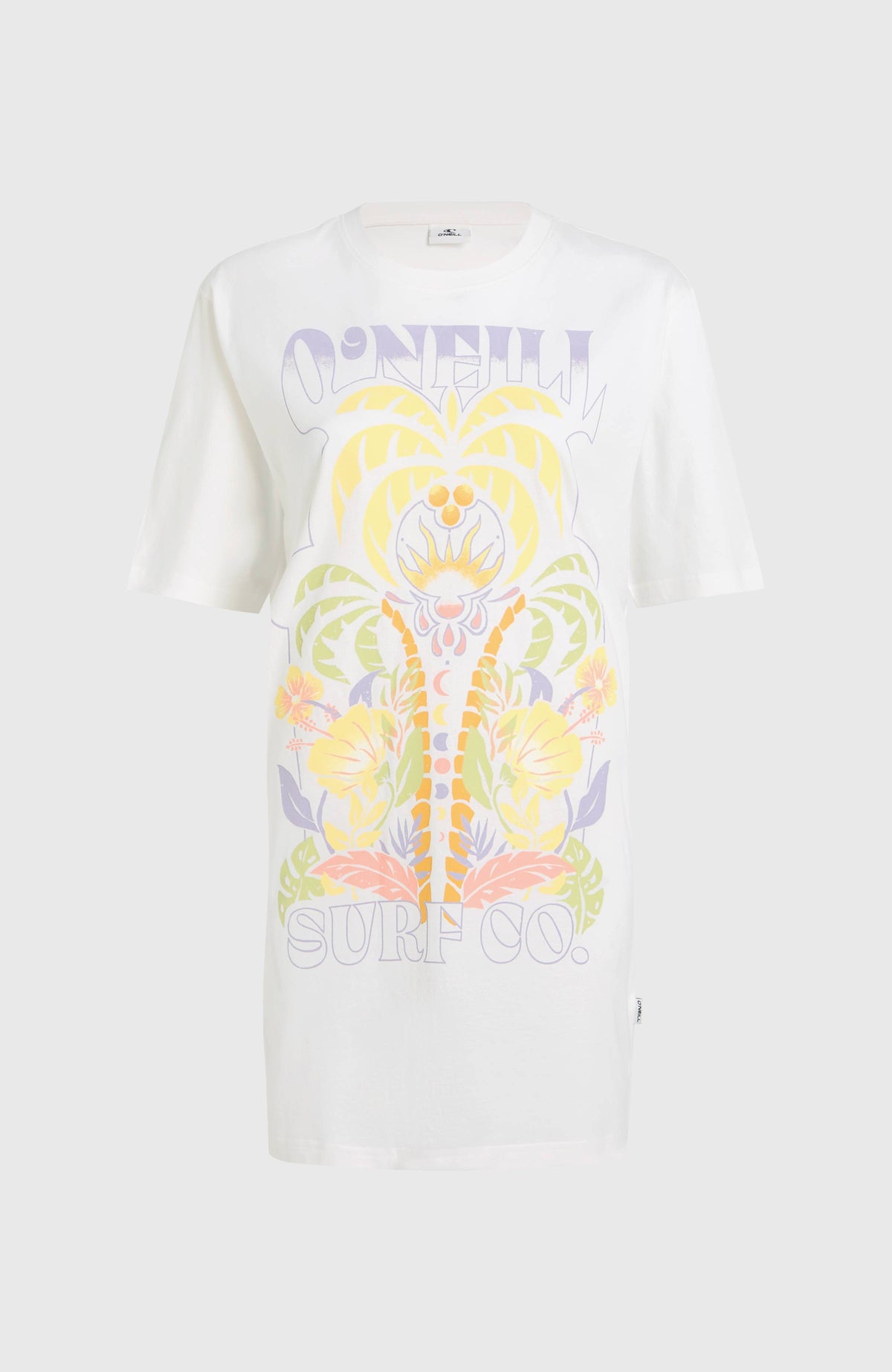 Beach Vintage Tee Dress | Snow White
