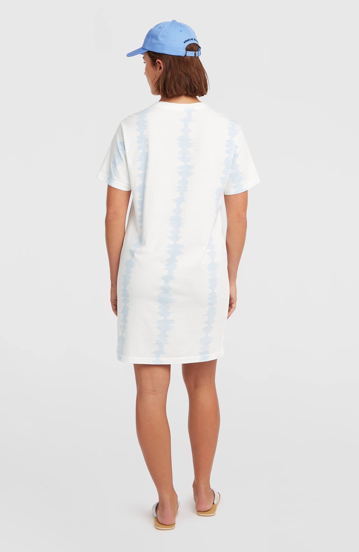 Women of the Wave T-Shirt Dress | White TDTee