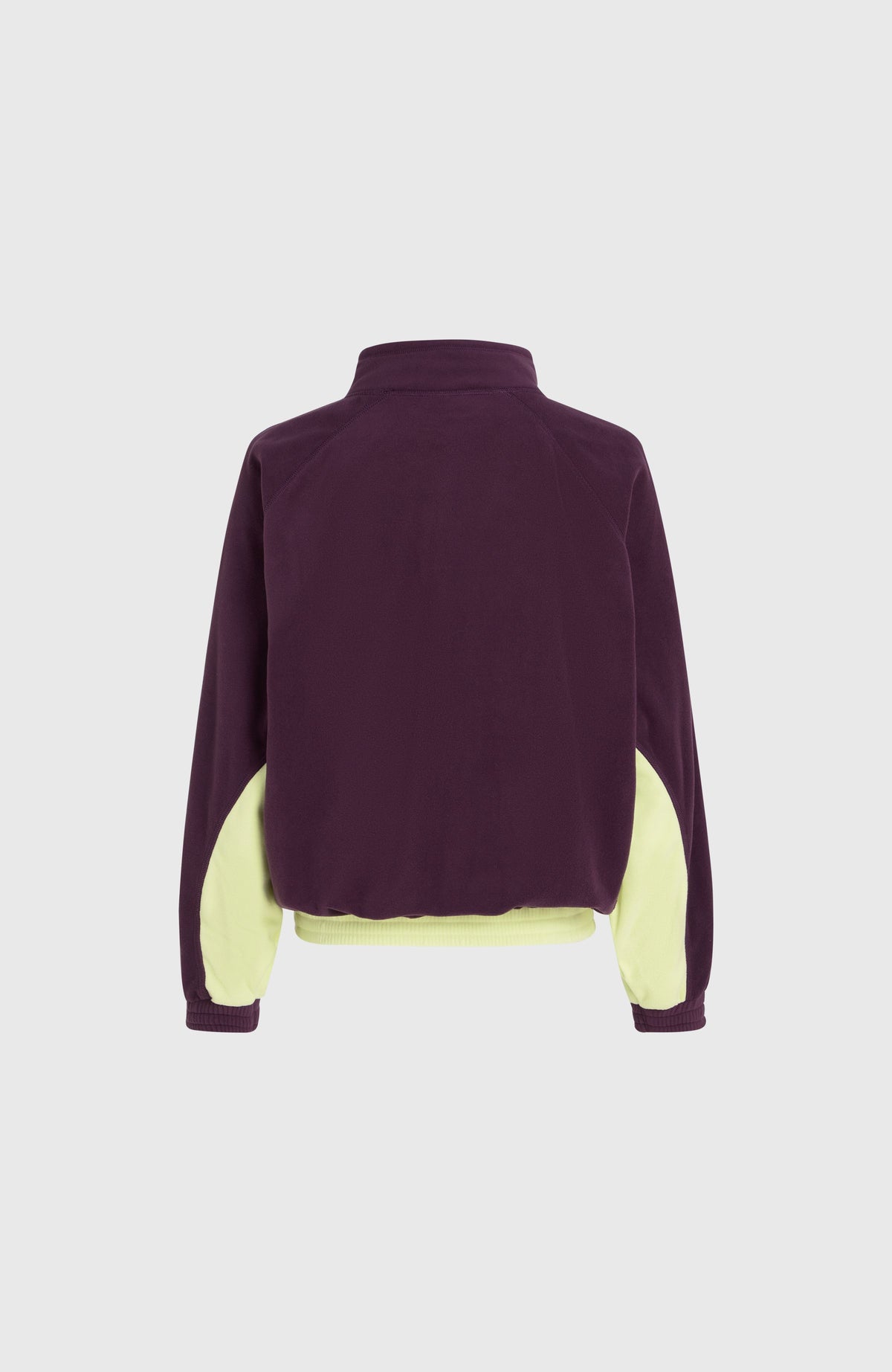 O'Riginals Polartec® 100 Half-Zip Fleece | Aubergine Colour Block