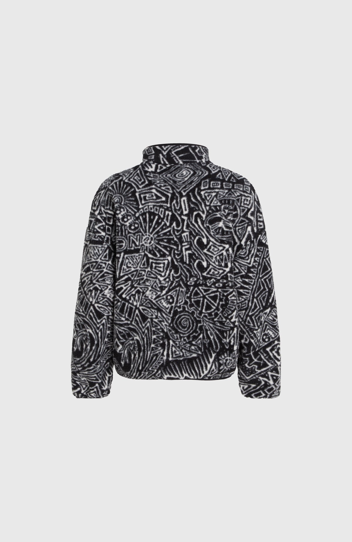 Surf Heroes High-Pile Fleece | White/Black Sketcheritage