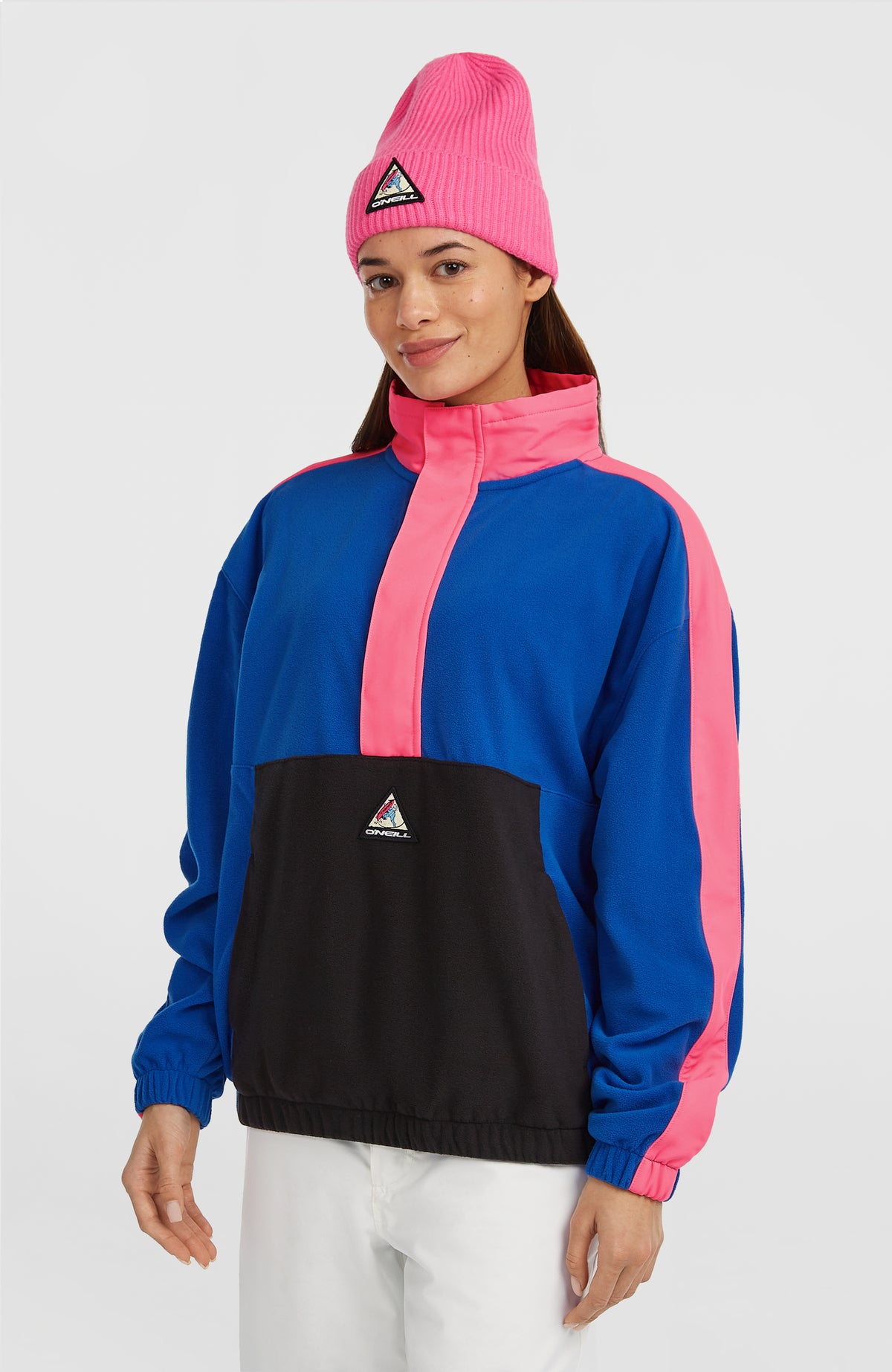 FWC'Play Polartec® High-Zip Fleece | Active Blue Colour Block