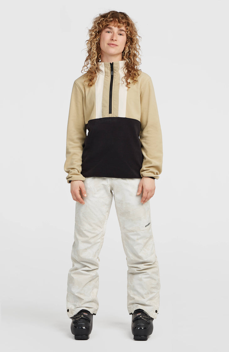 FWC'Cruz Triple Polartec® Half-Zip Fleece | Olive Blush Colour Block