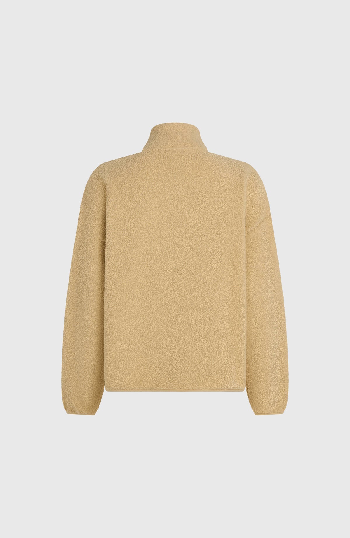 Must-Have High-Pile Full-Zip Fleece | Olive Blush