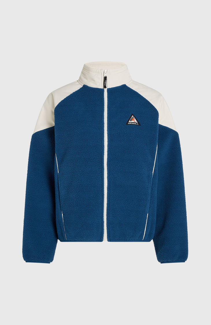 FWC'Play Full-Zip Hyperfleece | Linen White Colour Block