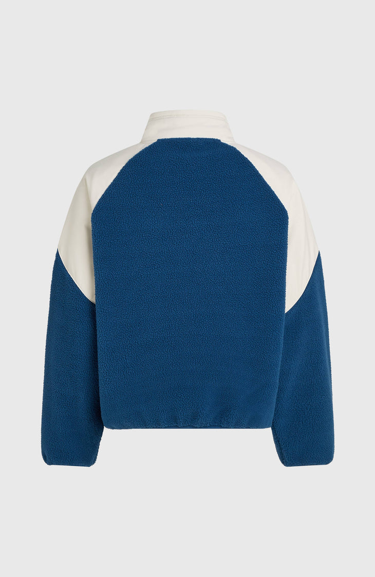 FWC'Play Full-Zip Hyperfleece | Linen White Colour Block