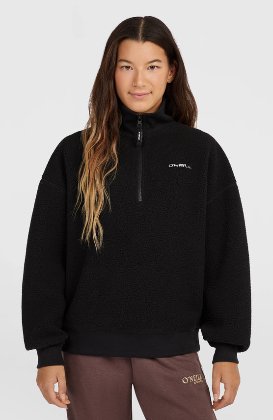 Must-Have Half-Zip Fleece | Black Out