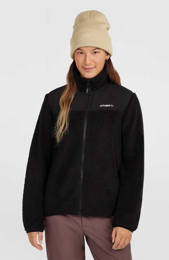 FWC'Cruz Fuzzy Full-Zip Fleece | Black Out