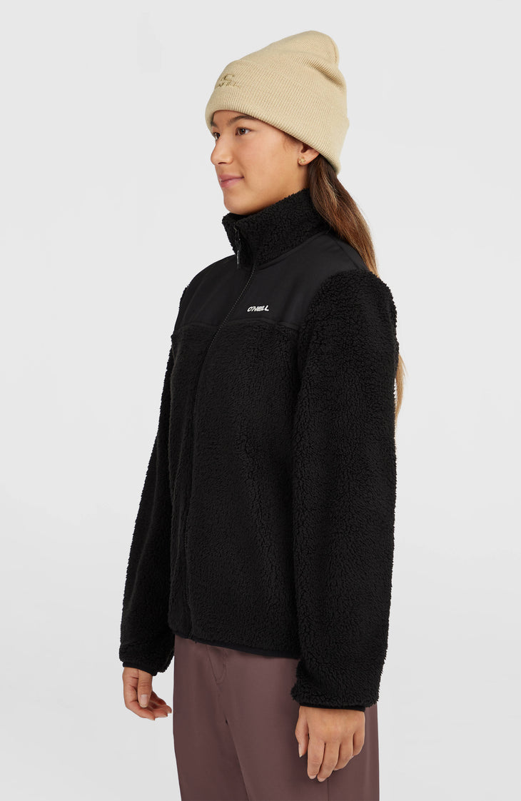 FWC'Cruz Fuzzy Full-Zip Fleece | Black Out