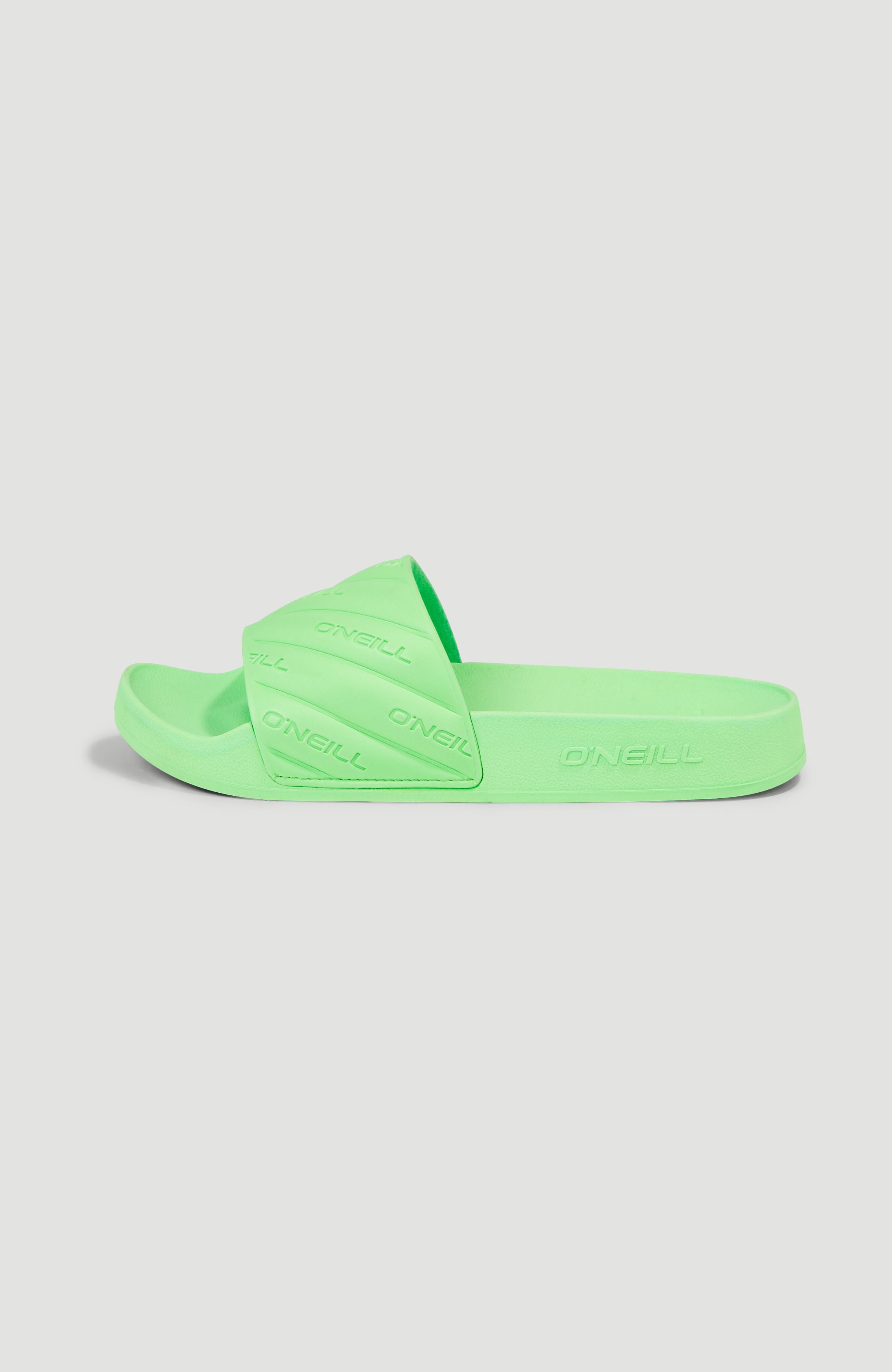 Neon Green Adidas Slippers Neon Adidas Slides Adilette Aqua Slides