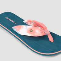 Ditsy Sun BLOOM™ Sandals | Pink Ice Cube Tie Dye