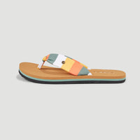 Ditsy Sun BLOOM™ Sandals | Orange Multistripe