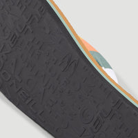 Ditsy Sun BLOOM™ Sandals | Orange Multistripe