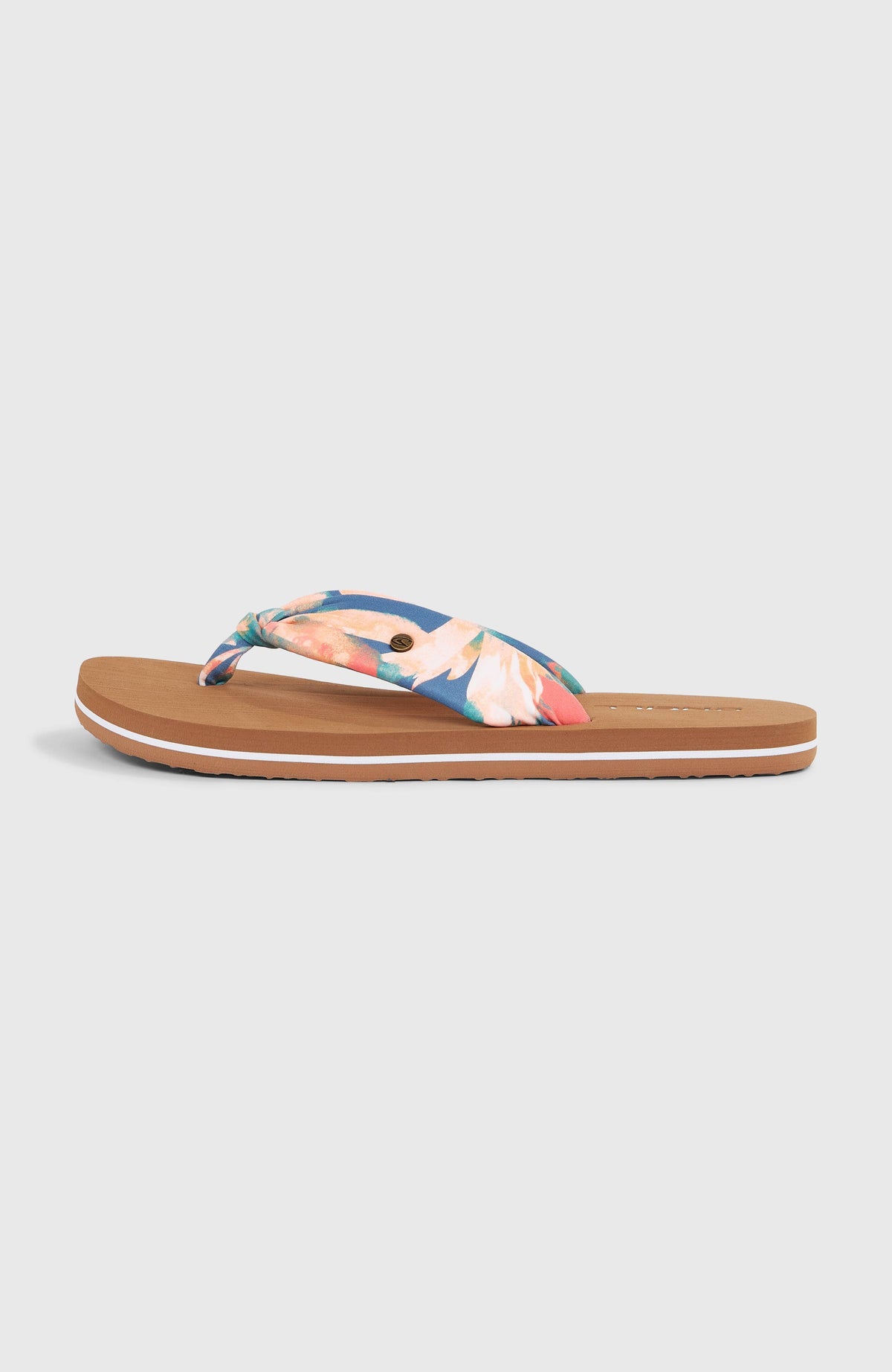 Ditsy Sun  Sandals | Blue Painted Tropics