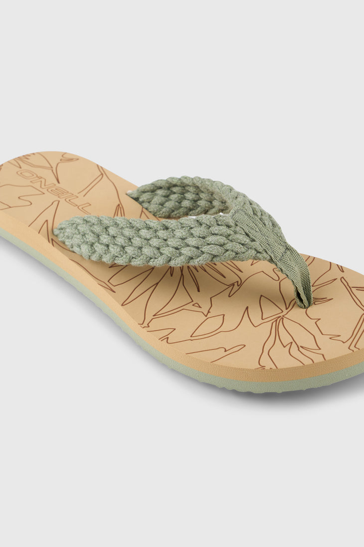 O'Neill Floral Sandals | Avery Fern