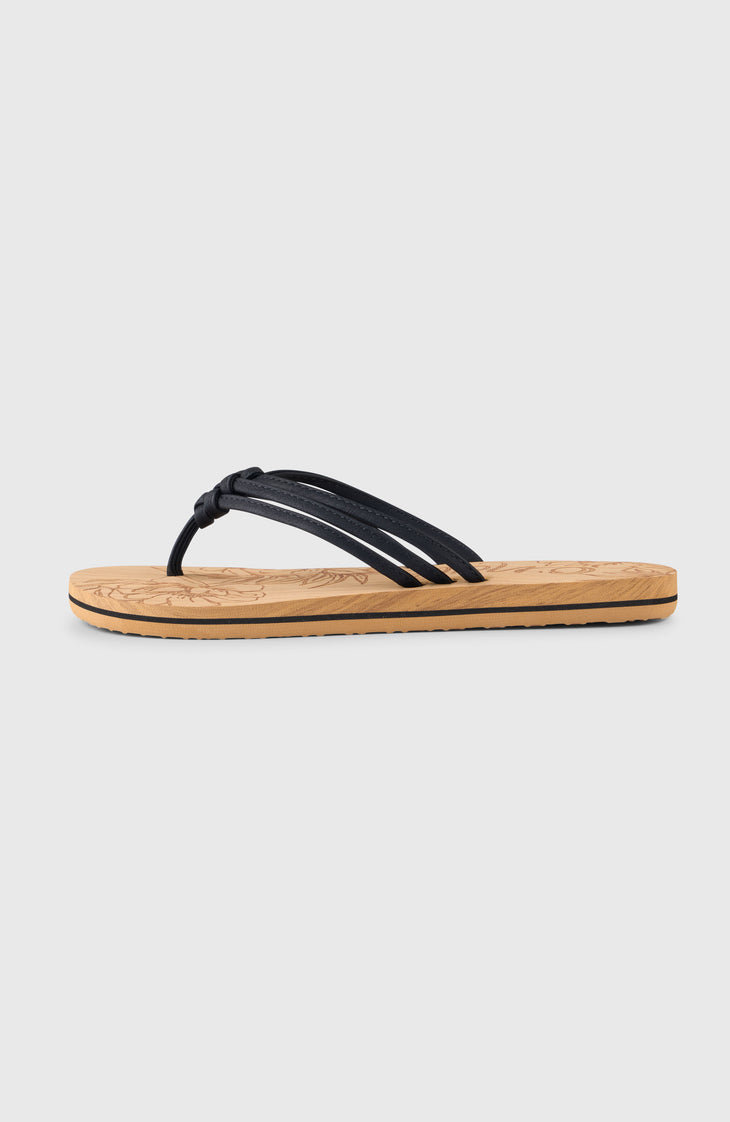 Ditsy Sandals | Black Out