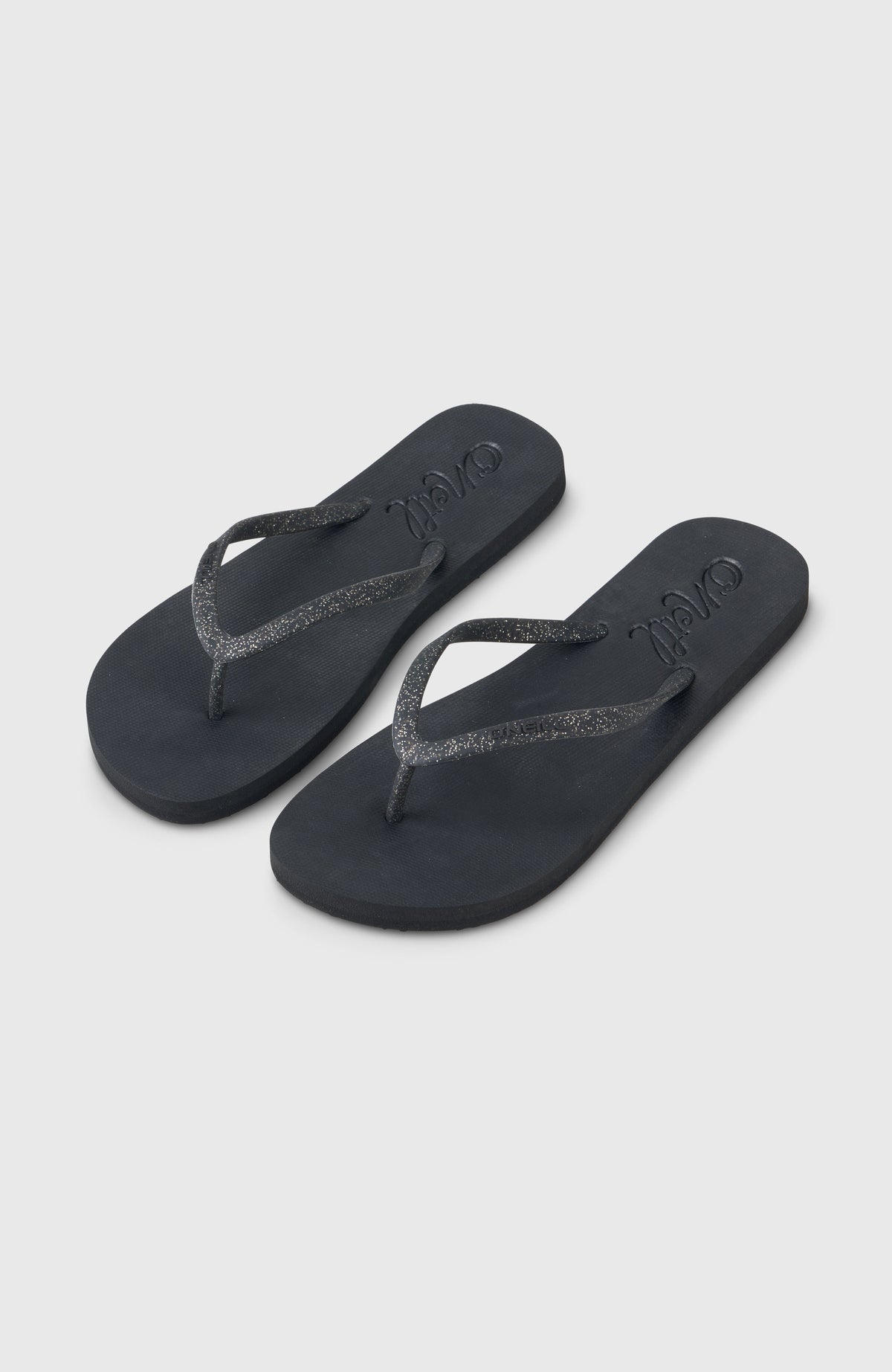 Profile Glitter Sandals | Black Out