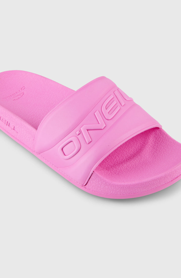 O'Neill Embossed Slides | Electric Fuschia
