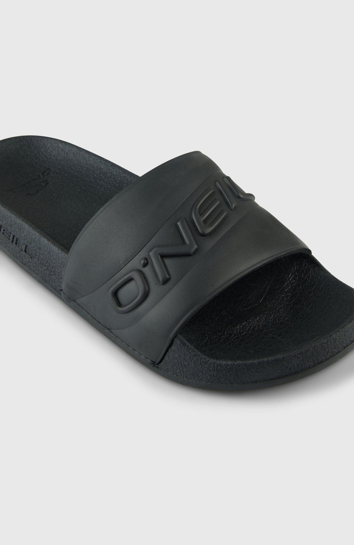 O'Neill Embossed Slides | Black Out