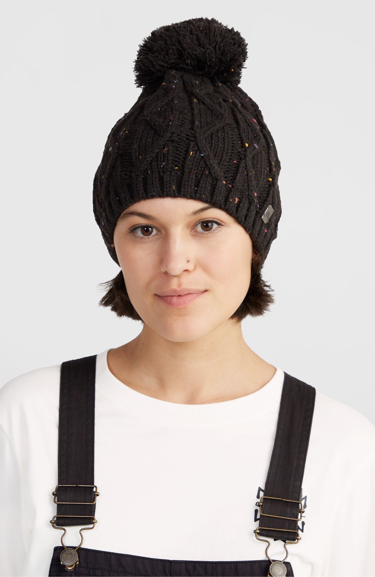 Nora Beanie | Black Out