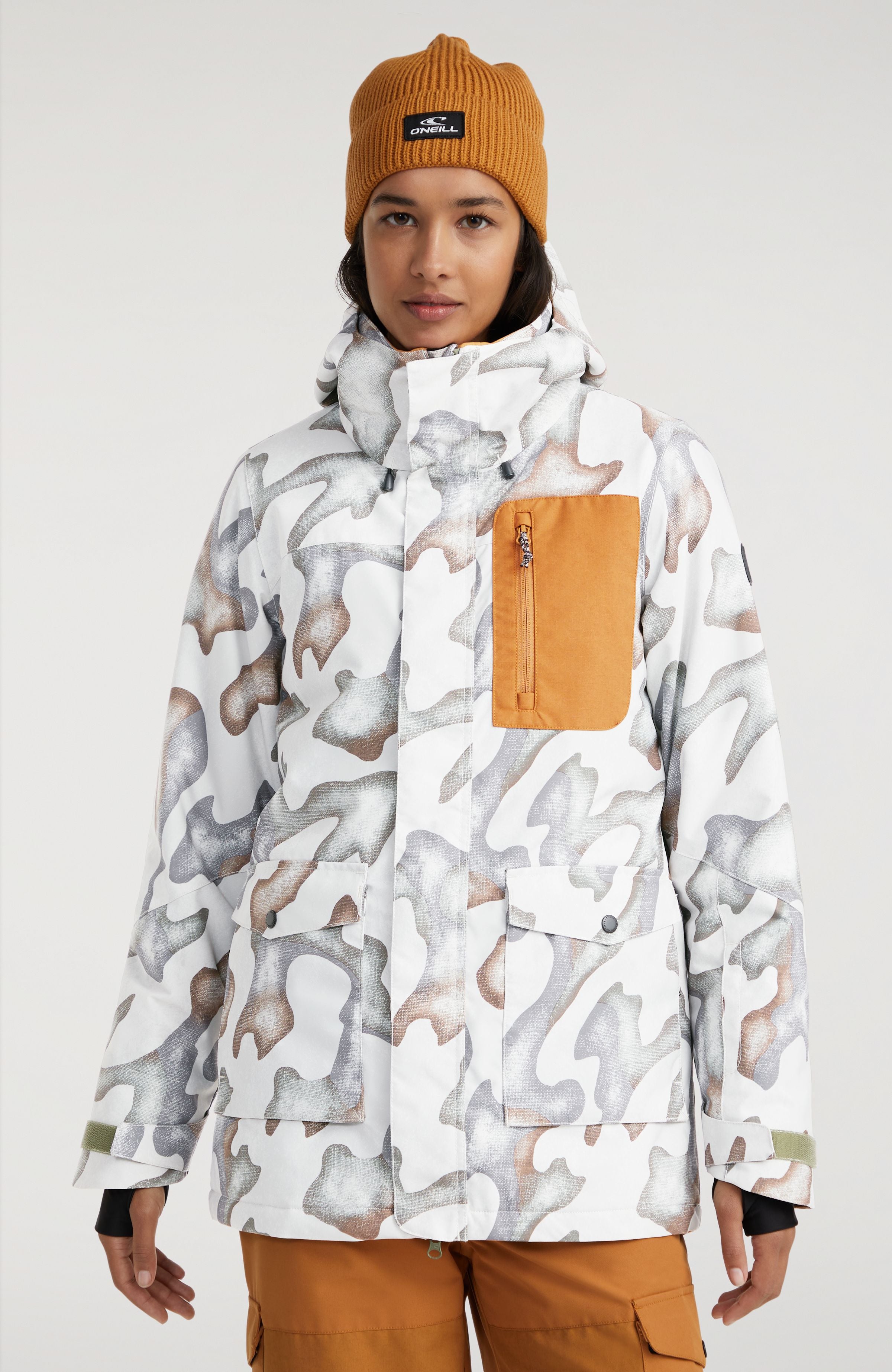 Orange camo jacket womens hotsell