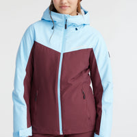 Aplite Snow Jacket | Blue Wave Colour Block