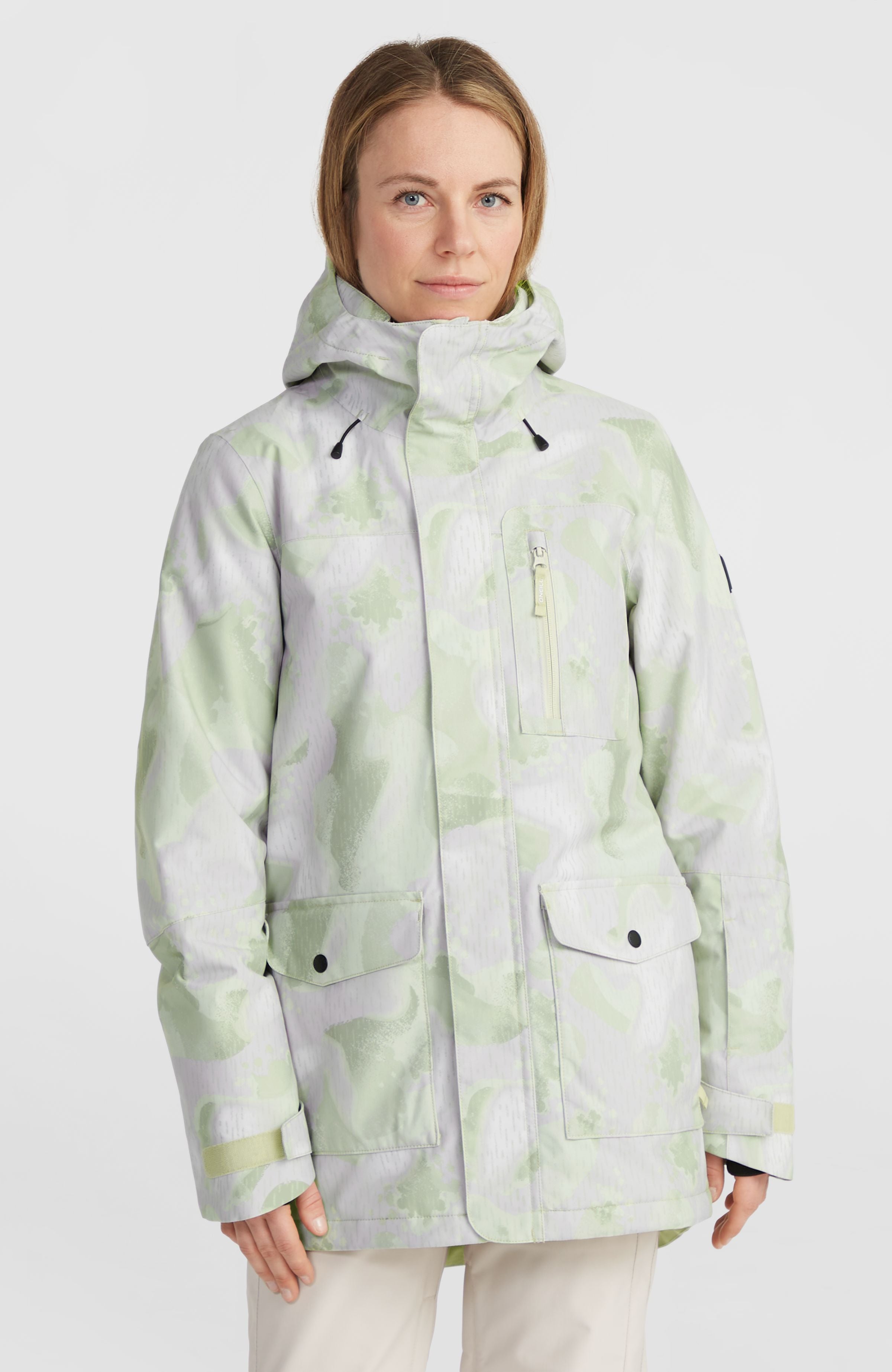 Green snowboard jacket womens best sale