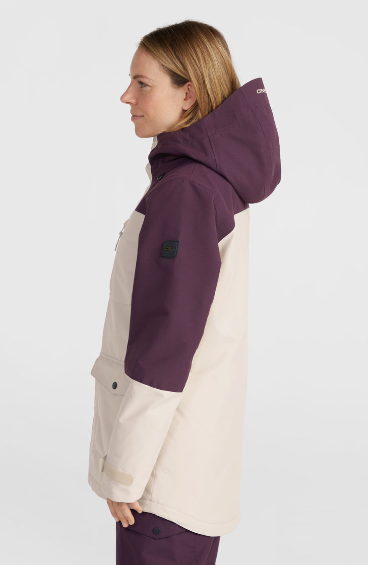 Utility Hybrid Snow Jacket | Atmosphere Colour Block