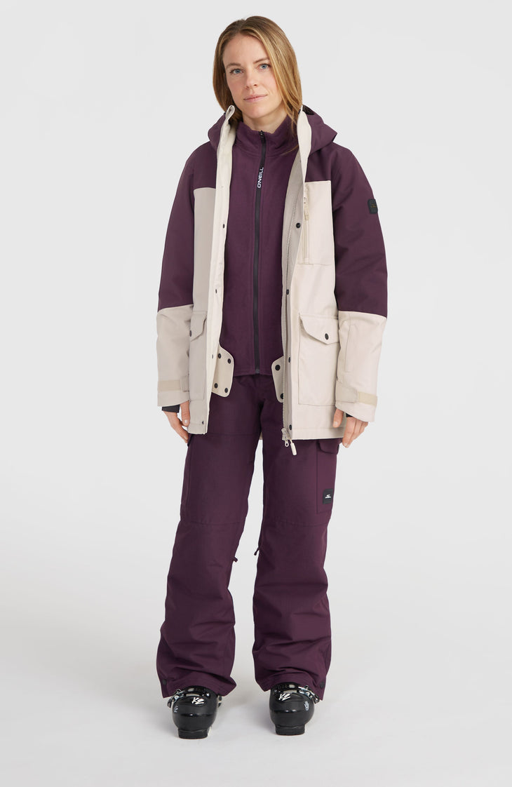 Utility Hybrid Snow Jacket | Atmosphere Colour Block
