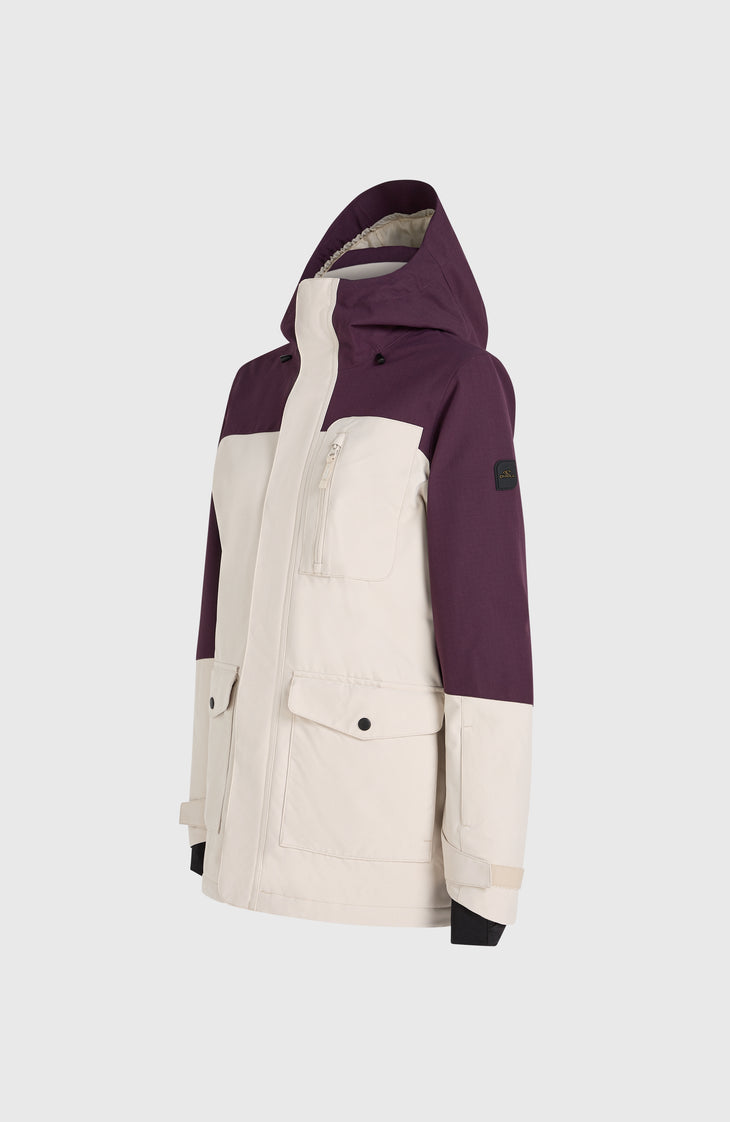 Utility Hybrid Snow Jacket | Atmosphere Colour Block