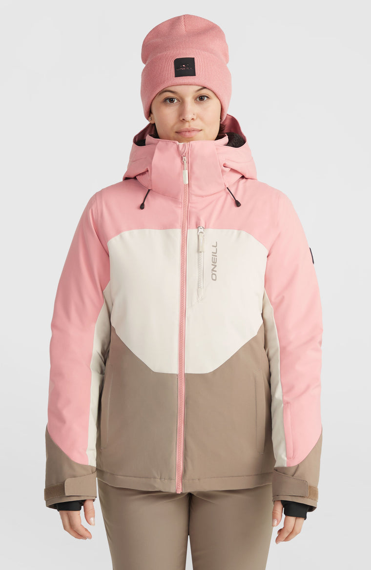 Carbonite Snow Jacket | Genuine Pink Colour Block Carbonite Snow Jacket | Genuine Pink Colour Block
