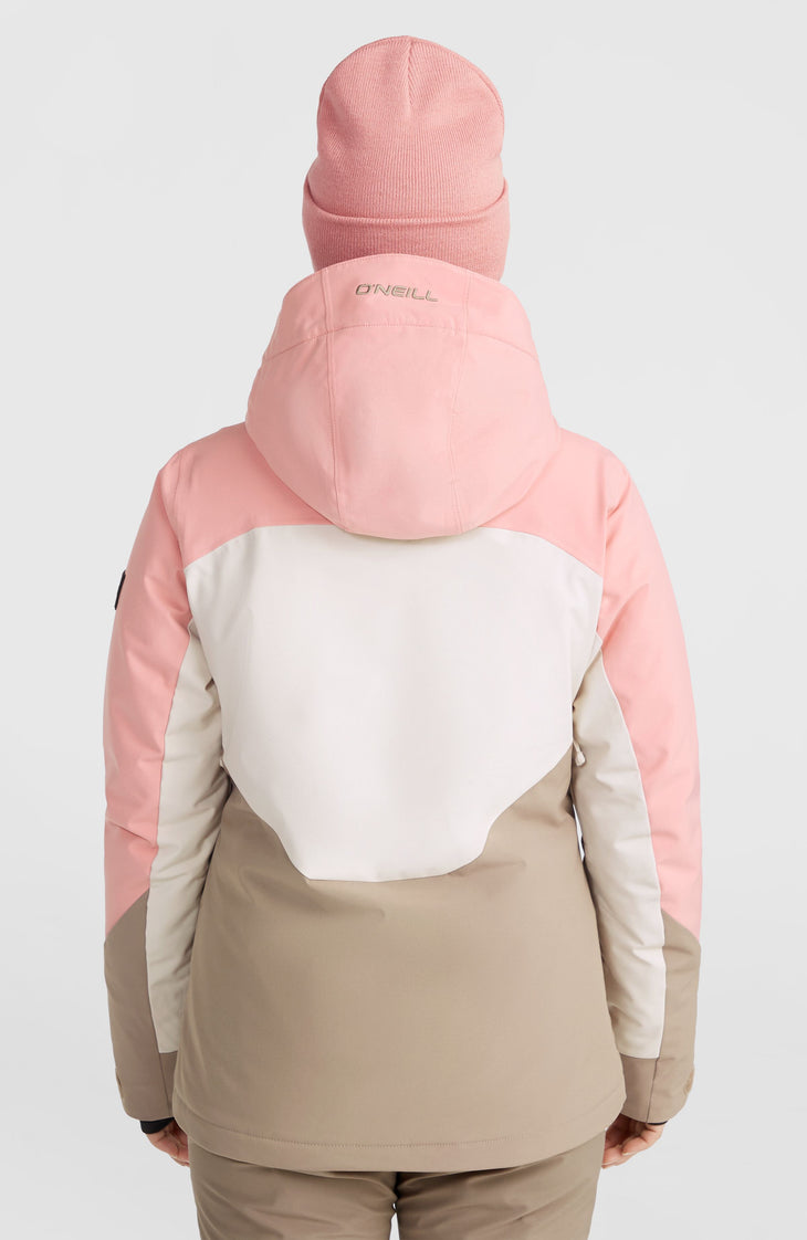 Carbonite Snow Jacket | Genuine Pink Colour Block