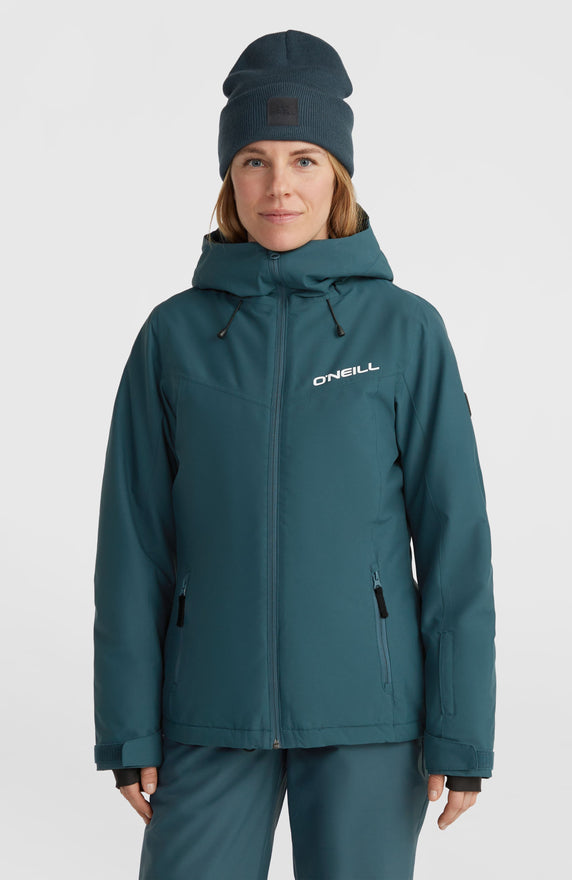 Aplite Plus Snow Jacket | Blue Triangle Ikat Aplite Plus Snow Jacket | Blue Triangle Ikat