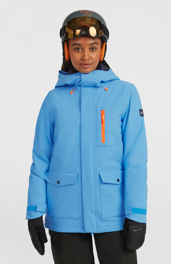 FWC'Peak Pro Snow Jacket | Blue Poppy Colour Block FWC'Peak Pro Snow Jacket | Blue Poppy Colour Block