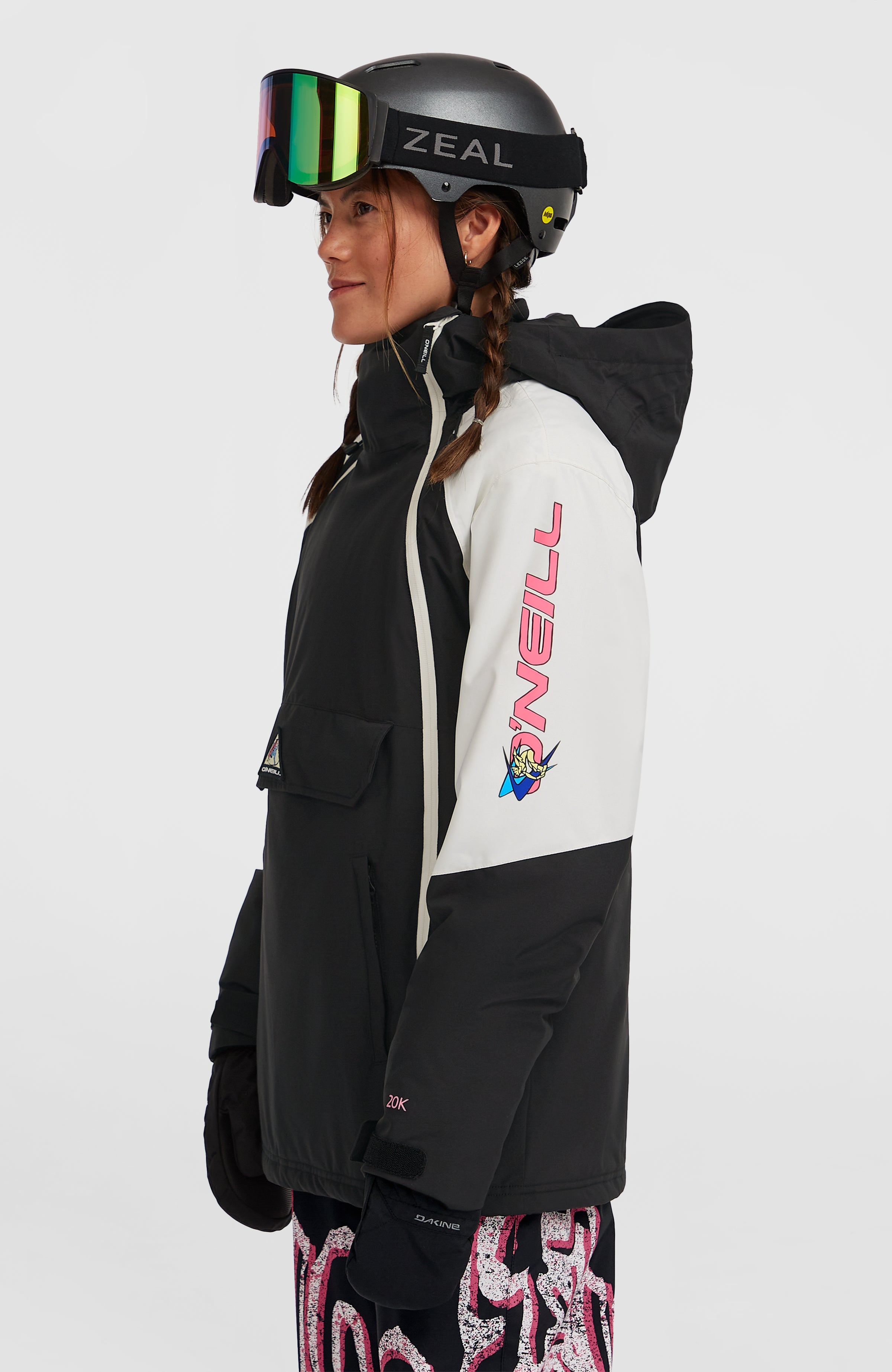 FWC'Play Asymmetric Snow Jacket | Black Out Colour Block – O'Neill