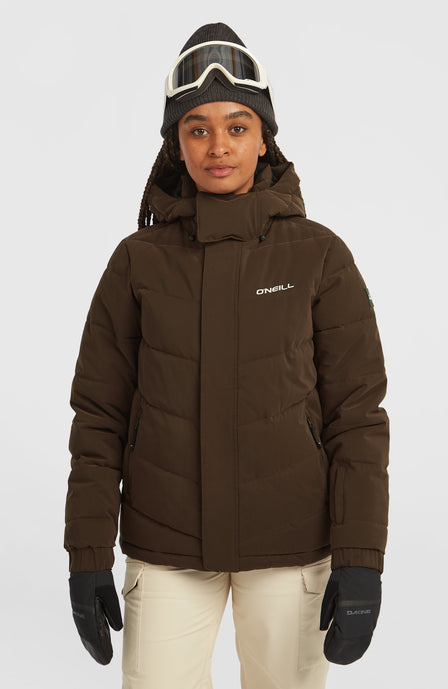 FWC'Cruz Hybrid Puffer Snow Jacket | Coffee Bean