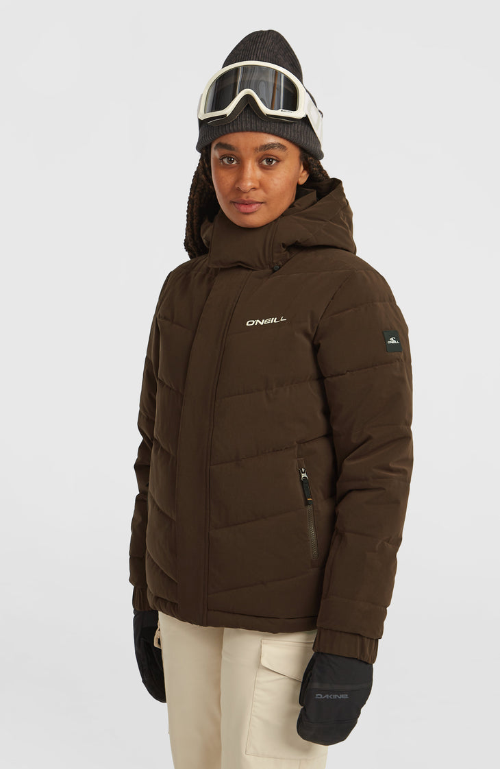 FWC'Cruz Hybrid Puffer Snow Jacket | Coffee Bean