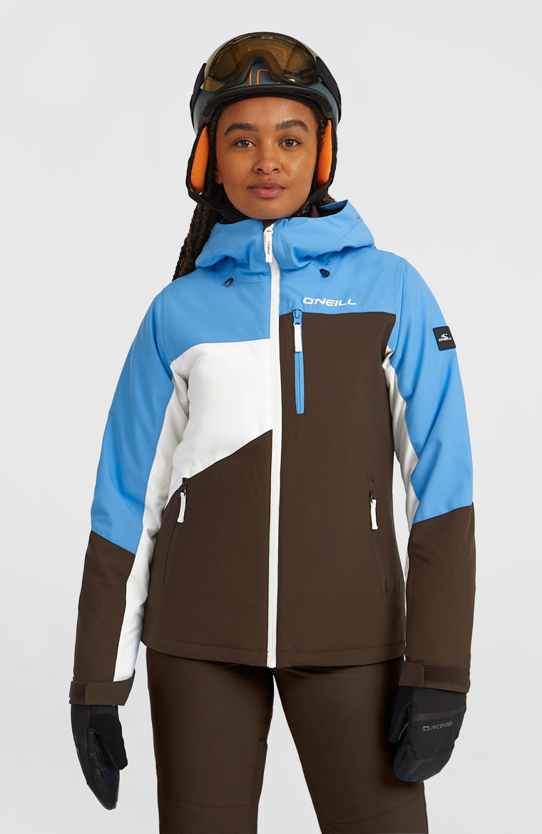 FWC'Cruz Triple Snow Jacket | Blue Poppy Colour Block FWC'Cruz Triple Snow Jacket | Blue Poppy Colour Block
