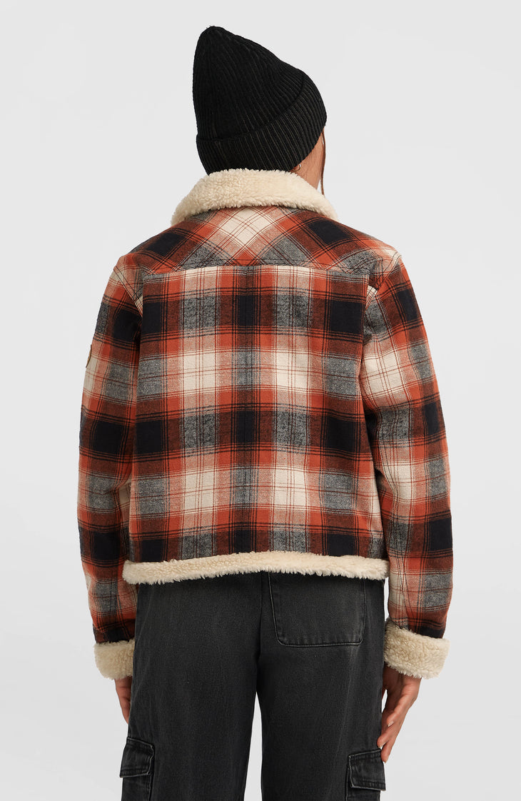 O'Riginals Fleece-Lined Jacket | Bonfire Check