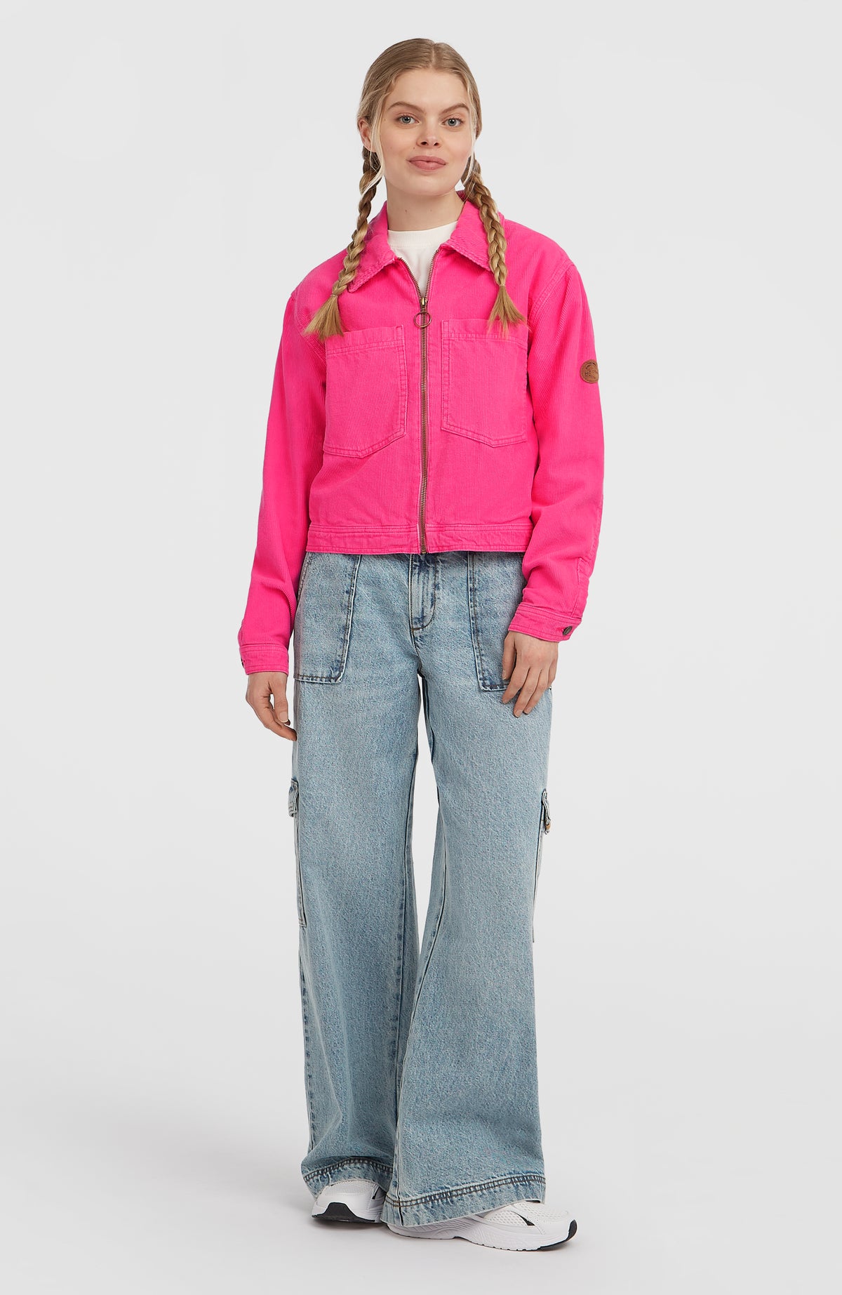 O'Riginals Cord Jacket | Carmine Rose