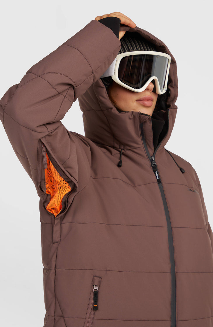 FWC'Cruz Puffer Snow Jacket | Purple Gray
