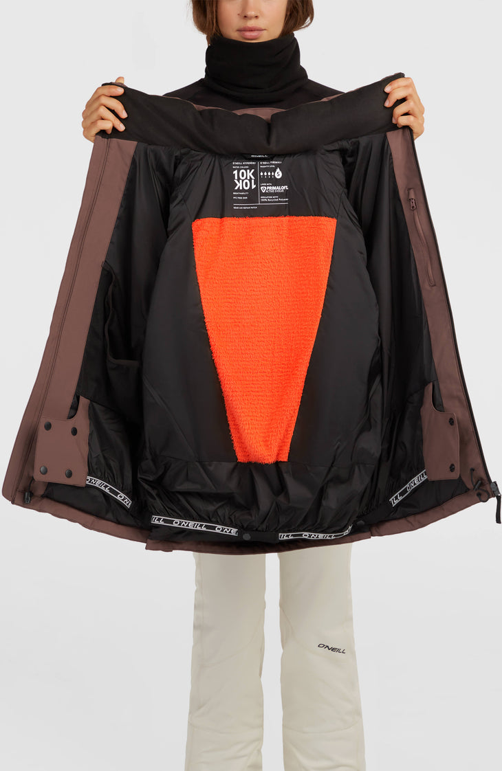 FWC'Cruz Puffer Snow Jacket | Purple Gray