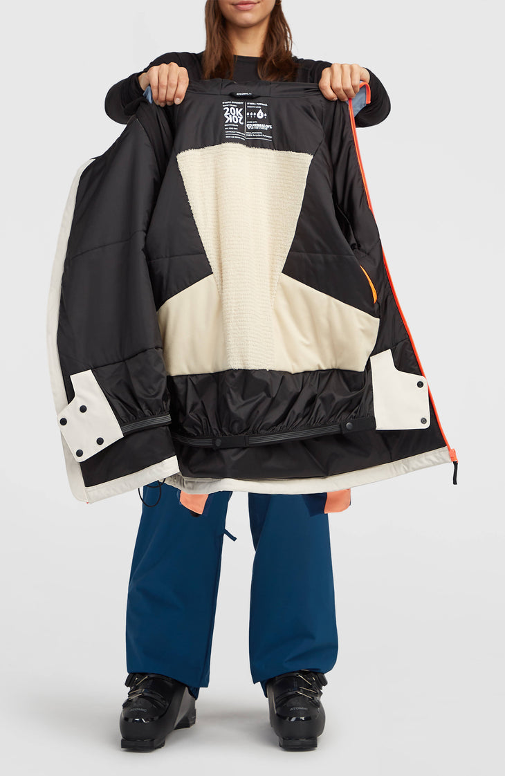 FWC'Play Asymmetric Snow Jacket | Murky Water Colour Block