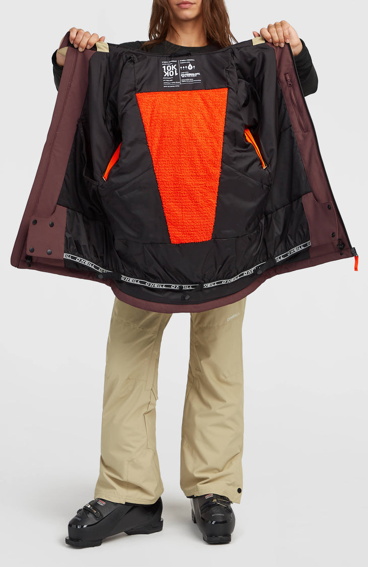 FWC'Cruz Triple Snow Jacket | Olive Blush Colour Block