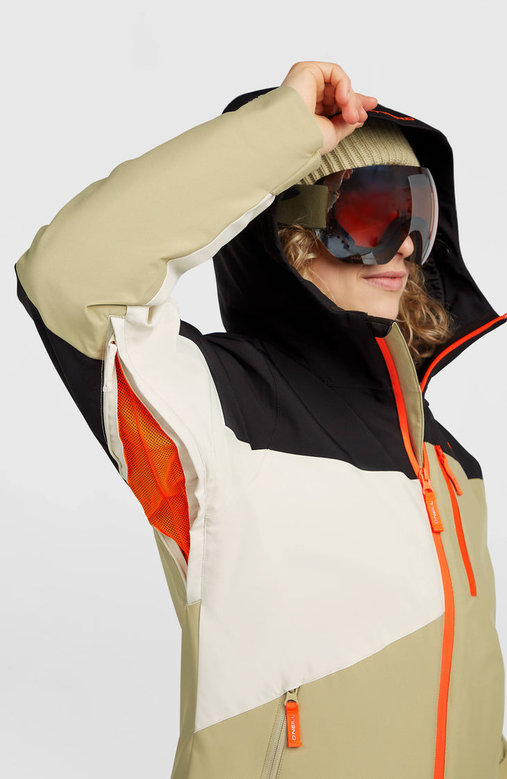 FWC'Cruz Triple Snow Jacket | Black Out Colour Block